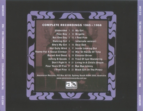 The Master's Apprentices - Complete Recordings 1965-1968 (2000)