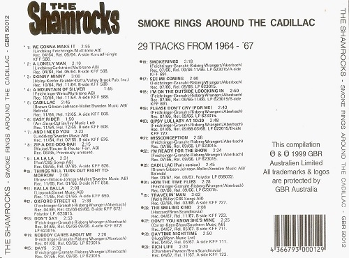 The Shamrocks - Smoke Rings Around The Cadillac (1964-67/1999)