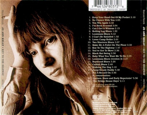 Jo-Ann Kelly - Key To The Highway: Rare & Unissued Recordings 1968-1974 (1999)