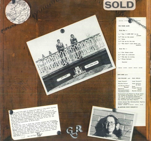Soft Shoe - For Those Alone (Reissue) (1978/2007)