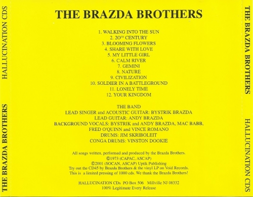The Brazda Brothers - The Brazda Brothers (Reissue) (1973/2001)