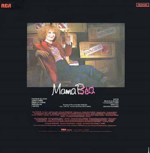 "Mama Béa" Tékielski - Pas peur de vous (1980)