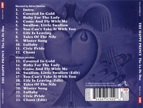 The La De Das - The Happy Prince (Reissue, Remastered) (1969/2005)