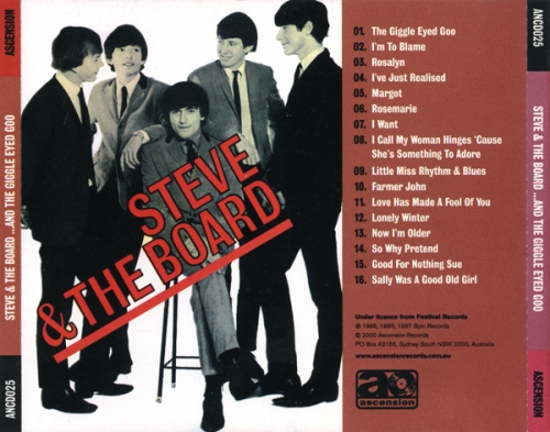 Steve & The Board - Steve and the Board...and the Giggle Eyed Goo (Reissue, Remastered) (1966/2000)