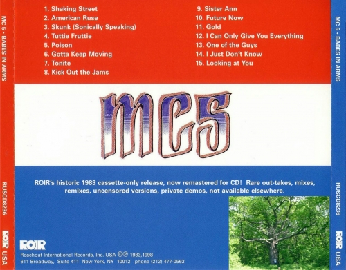 MC5 - Babes In Arms (Reissue) (1983/1998)