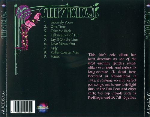 Sleepy Hollow - Sleepy Hollow (Reissue) (1972/2011)