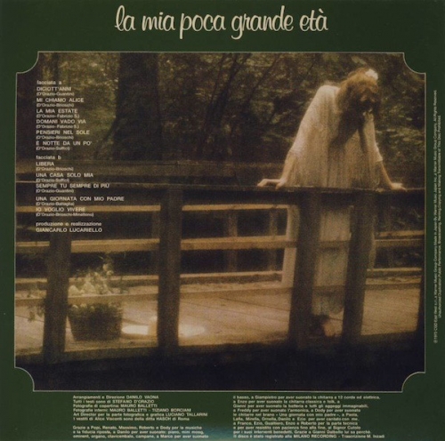 Alice - La Mia Poca Grande Età (Reissue) (1975/2011)