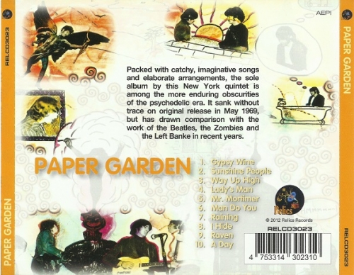 Paper Garden - Paper Garden (Reissue) (1968/2012)