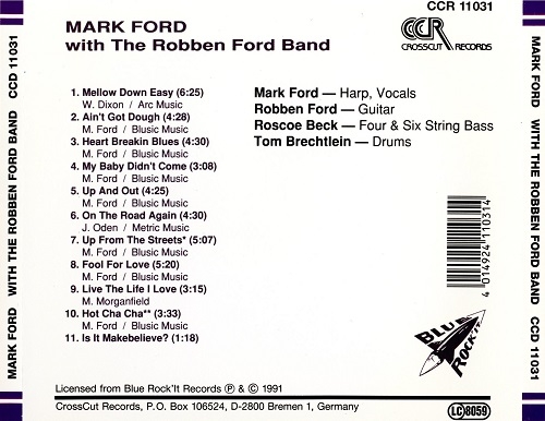 Mark Ford - Mark Ford With The Robben Ford Band (1991)