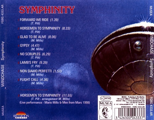 Windchase - Symphinity (Reissue, Remastered) (1977/2000)