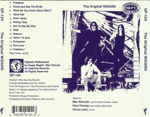 Wizard - The Original Wizard (1971) (1999) Lossless