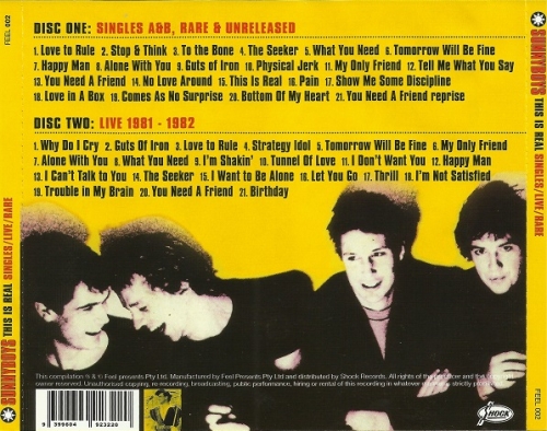 Sunnyboys - This Is Real - Singles/Live/Rare (1980-84/2006)