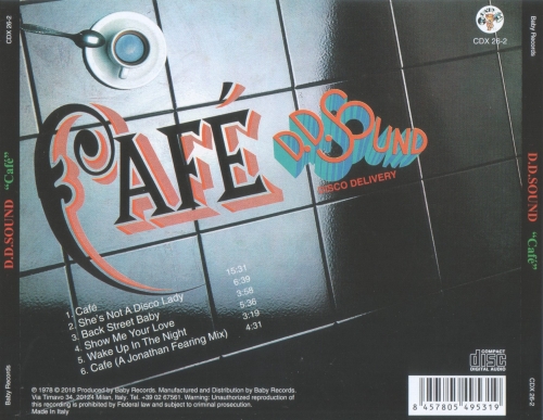 D.D. Sound - Cafe (Reissue) (1978/2018)