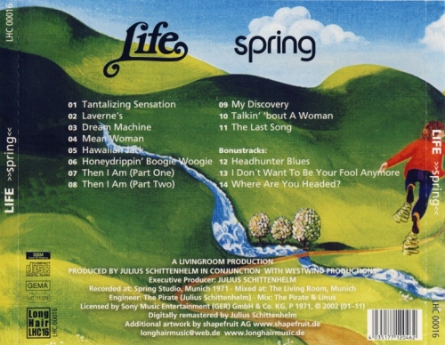 Life - Spring (1971) [Remastered, 2010] Lossless