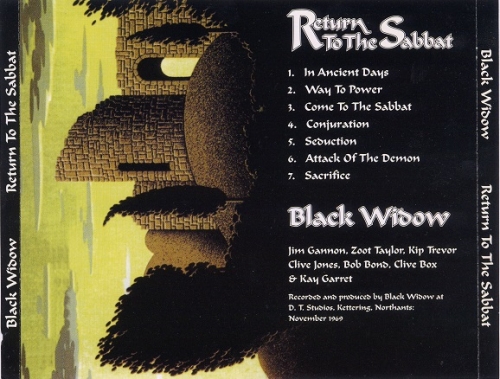 Black Widow - Return To The Sabbat (Reissue) (1969/1998)