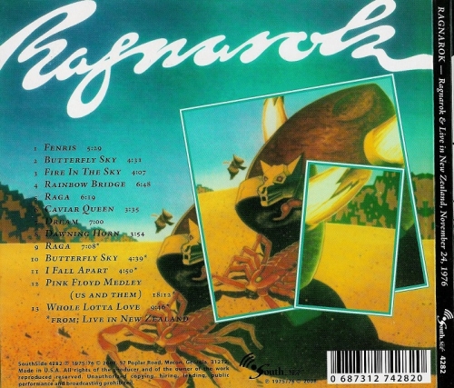 Ragnarok - Ragnarok / Ragnarok Live (Reissue) (1975-76/2008)