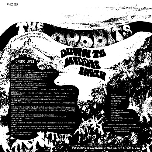 The Hobbits - Down To Middle Earth (1967) Vinyl Rip