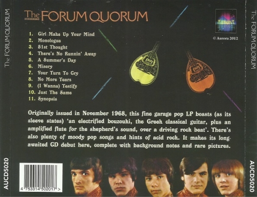 The Forum Quorum - The Forum Quorum (Reissue) (1968/2012)