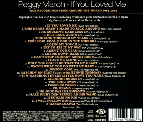 Peggy March - If You Loved Me: RCA Recordings From Around The World 1963-1969 (2017)