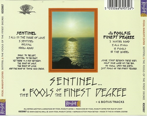 Nigel Mazlyn Jones - Sentinel / The Fools Of The Finest Degree (Reissue) (1976-78/2009)