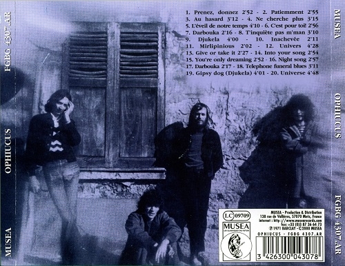 Ophiucus - Ophiucus (Reissue) (1971/2000)