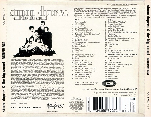 Simon Dupree And The Big Sound - Part Of Their Past: The Simon Dupree and the Big Sound Anthology (Reissue) (1966-69/2004) Lossless