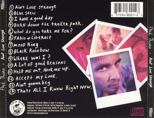 Paul Thorn - Ain't Love Strange (2002)