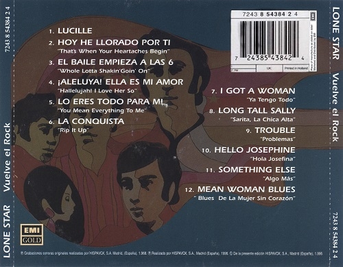 Lone Star - Vuelve el Rock (Reissue) (1968/1996)