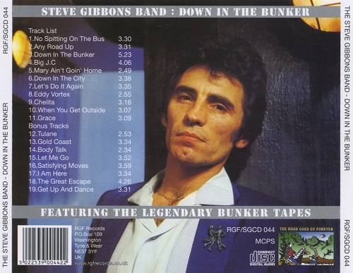 Steve Gibbons Band - Down In The Bunker (Reissue) (1978/2000)
