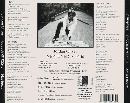 Jordan Oliver - Neptuned (Reissue) (1980/2007)