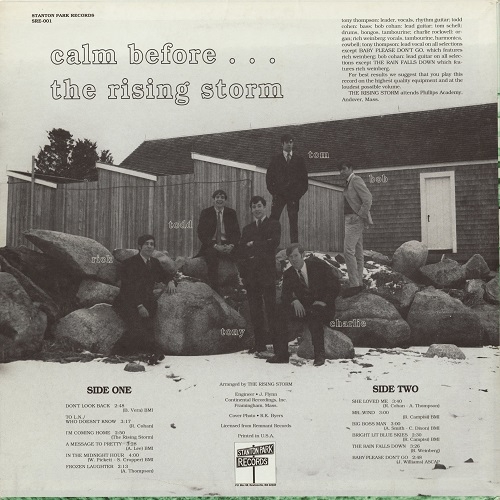 The Rising Storm - Calm Before (Reissue) (1967/1992) LP