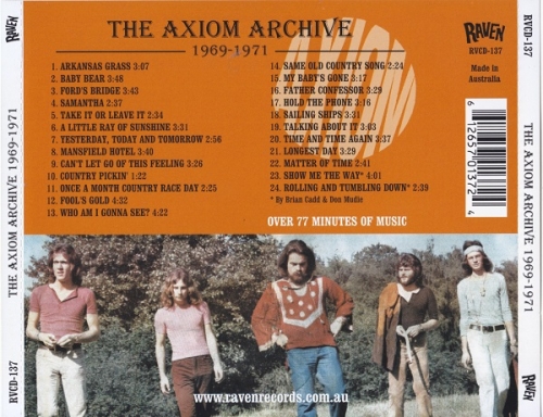 Axiom - The Axiom Archive 1969-1971 (2004)