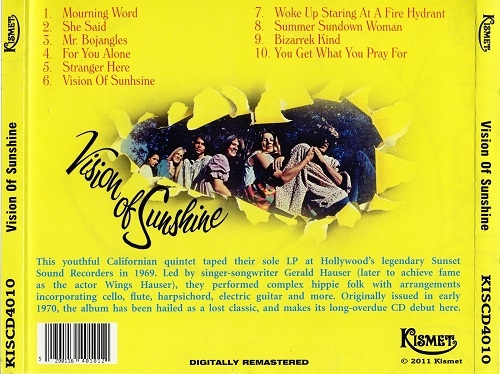 Vision Of Sunshine - Vision Of Sunshine (Reissue) (1970/2011)