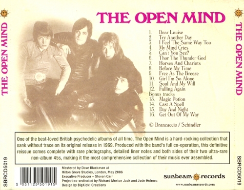 The Open Mind - The Open Mind (Reissue) (1967-69/2006) CD Rip