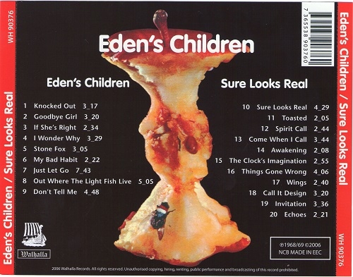 Eden's Children - Eden's Children / Sure Looks Real (Reissue) (1968-69/2006)