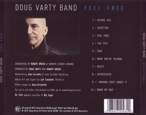 Doug Varty Band - Feel Free (2012)