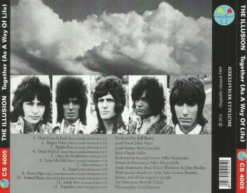 The Illusion - Together (As A Way Of Life) (Reissue) (1969/2014)
