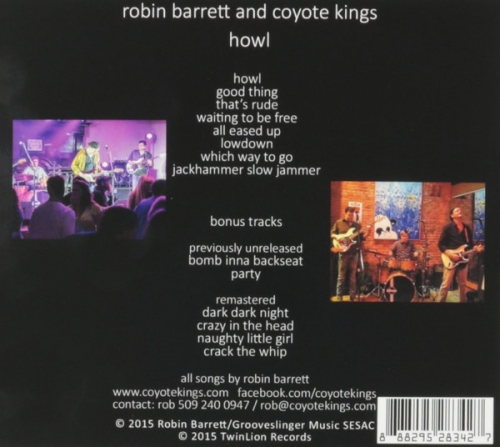 Robin Barrett & Coyote Kings - Howl (2015)