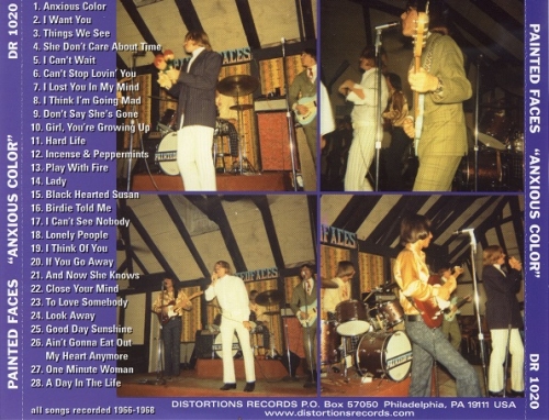 The Painted Faces - Anxious Color (Reissue) (1967-68/2002)