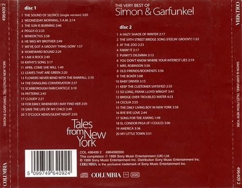 Simon & Garfunkel - Tales From New York / The Very Best Of Simon & Garfunkel (1999)