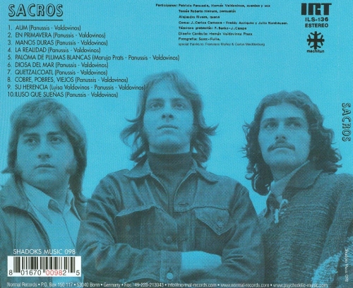 Sacros - Sacros (Reissue) (1973/2008)