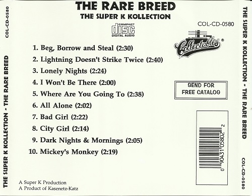 The Rare Breed - The Super K Kollection (1966-67/1994)