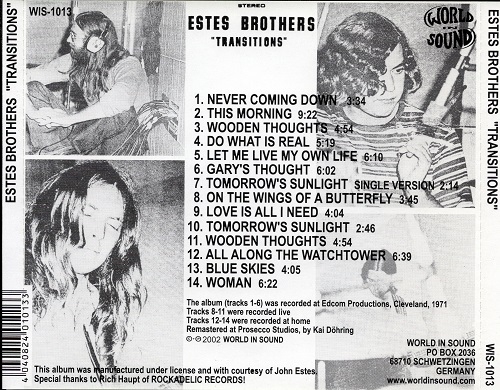 Estes Brothers - Transitions (Reissue) (1971/2002)