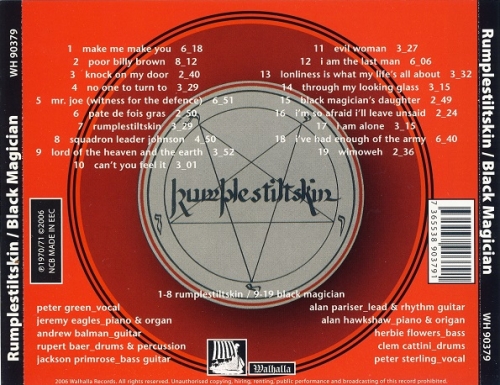 Rumplestiltskin - Rumplestiltskin / Black Magician (Reissue) (1970-71/2006)