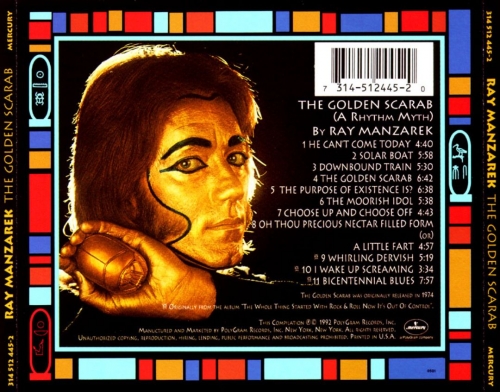 Ray Manzarek - The Golden Scarab (Reissue) (1974/1992) Lossless