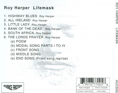 Roy Harper & Jimmy Page - Lifemask (Reissue) (1972/1994)
