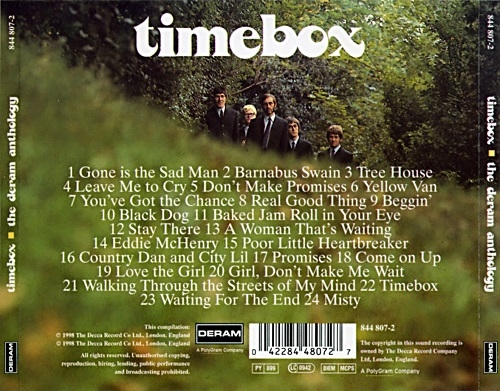 Timebox - The Deram Anthology (1967-69/1998)