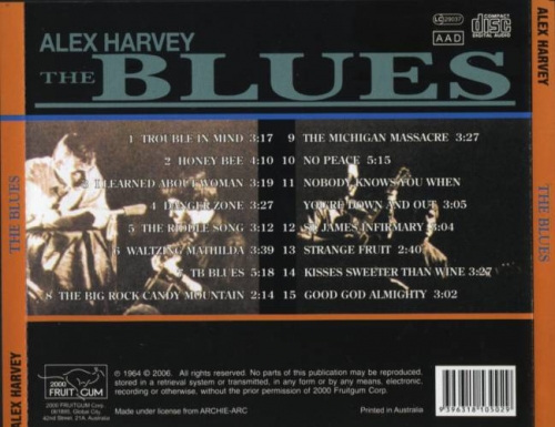 Alex Harvey - The Blues (Reissue) (1964/2006)