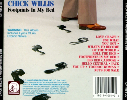 Chick Willis - Footprints In My Bed (1990)