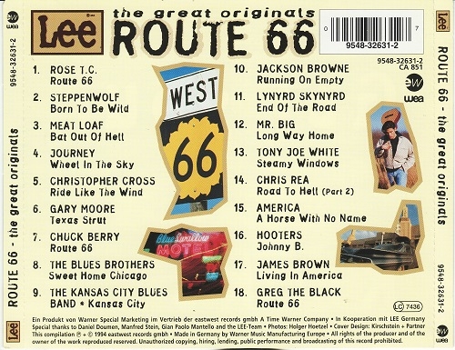 VA - Lee - Route 66 - The Great Originals (1994)